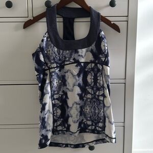 Lululemon Tie Dye Inspired Workout Top